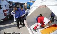 برگزاری مانور سراسری زلزله در دبیرستان شاهد بندرعباس